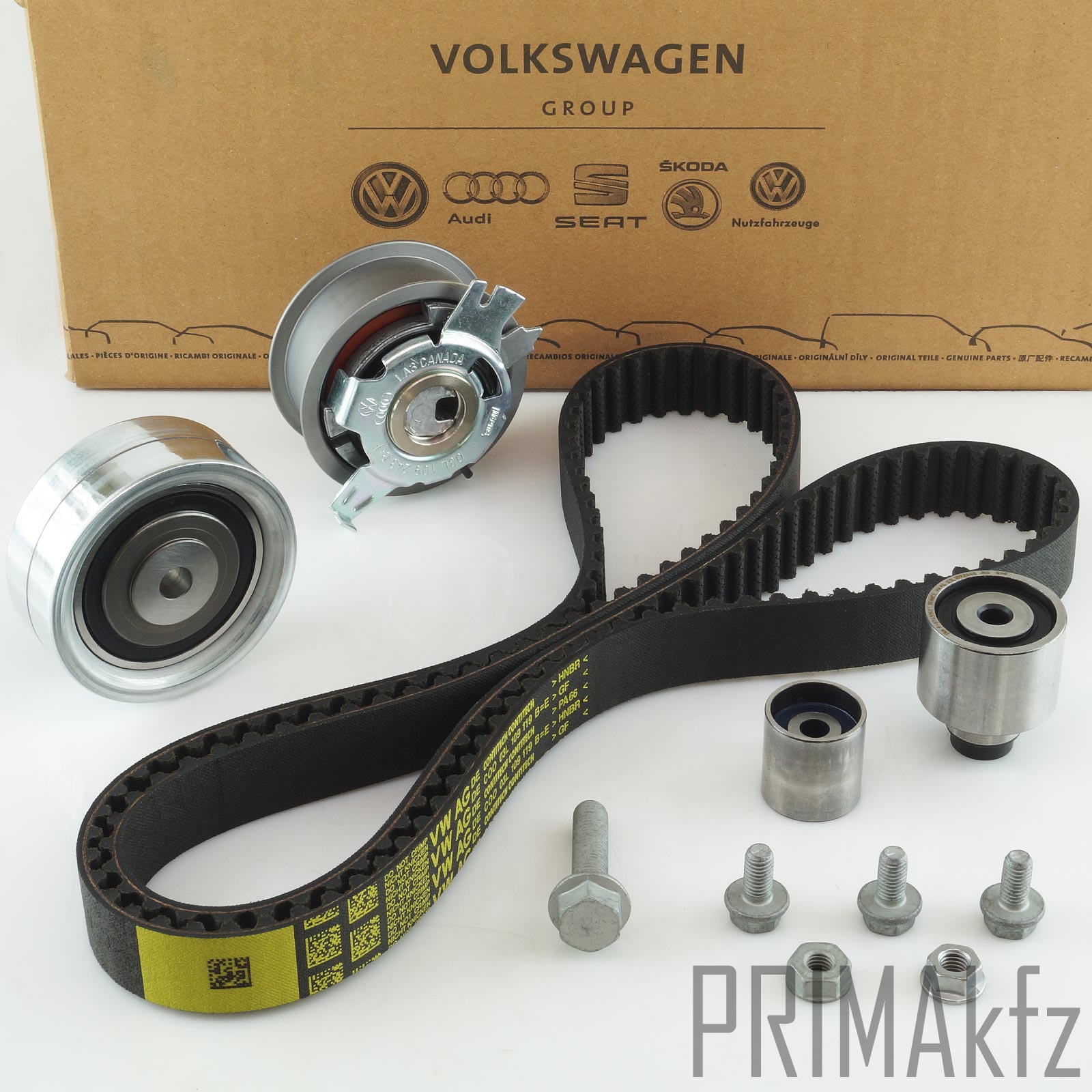 Original 03l198119f VW Timing Belt Kit Audi a1 a3 a4 q3 q5 SEAT SKODA 1