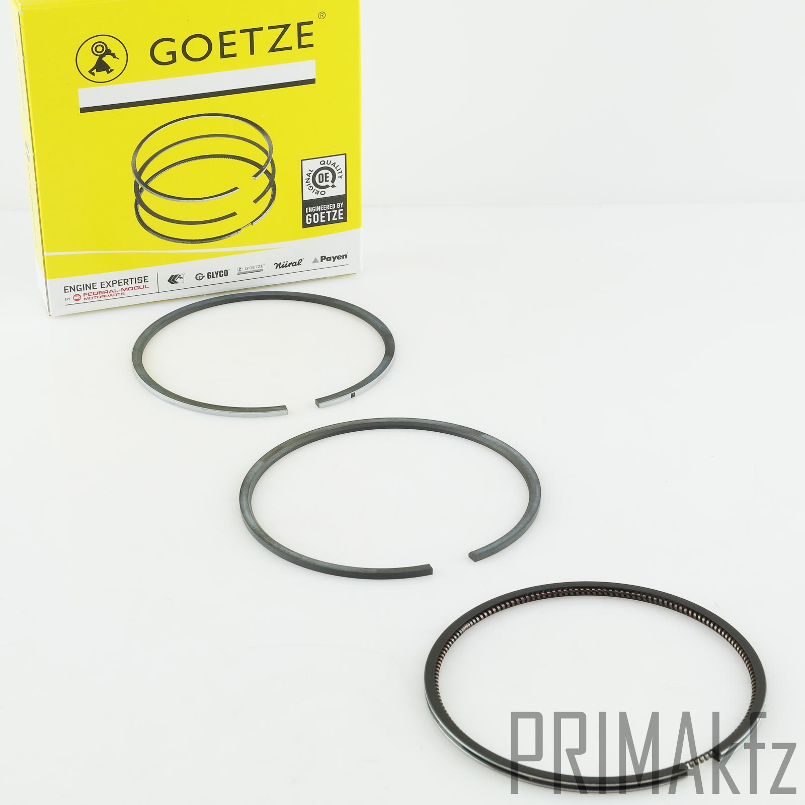 4x Goetze Piston Rings Vauxhall 1.6 8V Gsi 16SV C16NZ C16NZ2 E16NZ