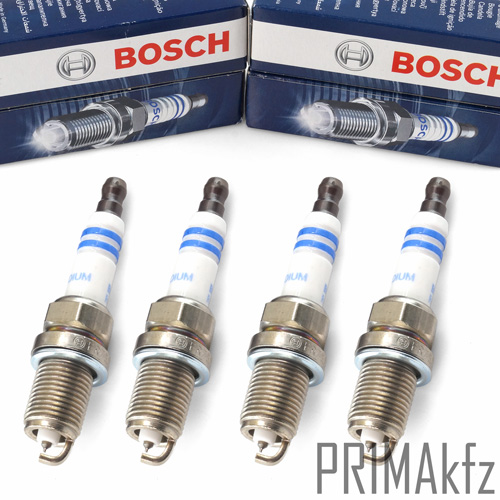 4x BOSCH 0242236571 Zündkerzen FR7KI332S LPG GAS Alfa Fiat Mercedes Hyundai