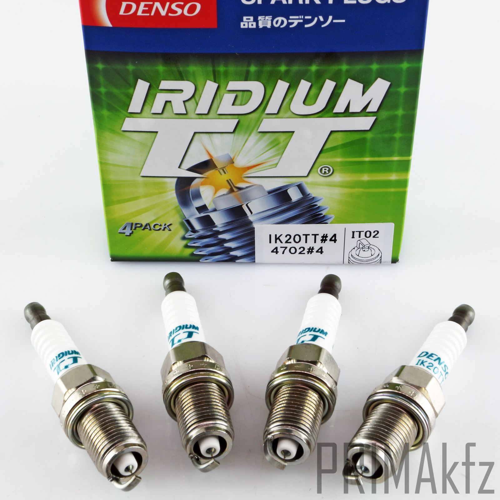 4x PEUGEOT 206 1.4i ORIG DENSO candele standard