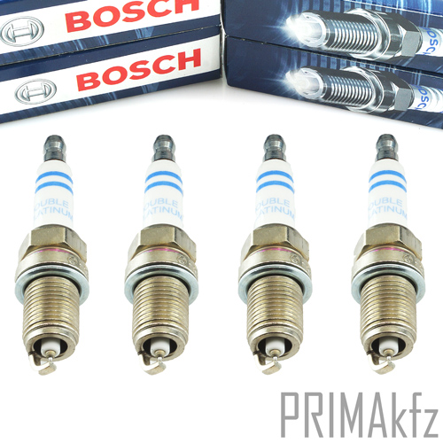 4x Bosch FR5KPP332S Plugs Audi A4 A6 Seat Skoda VW Golf V VI 1.8 2.0 ...