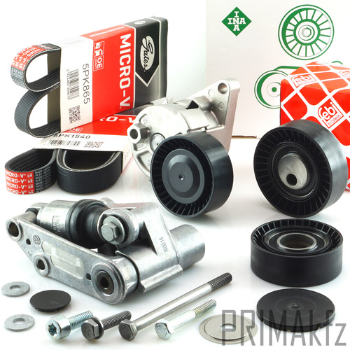 Spannrolle BMW E46 316 318 i Ci für Klimakompressor Keilrippenriemen