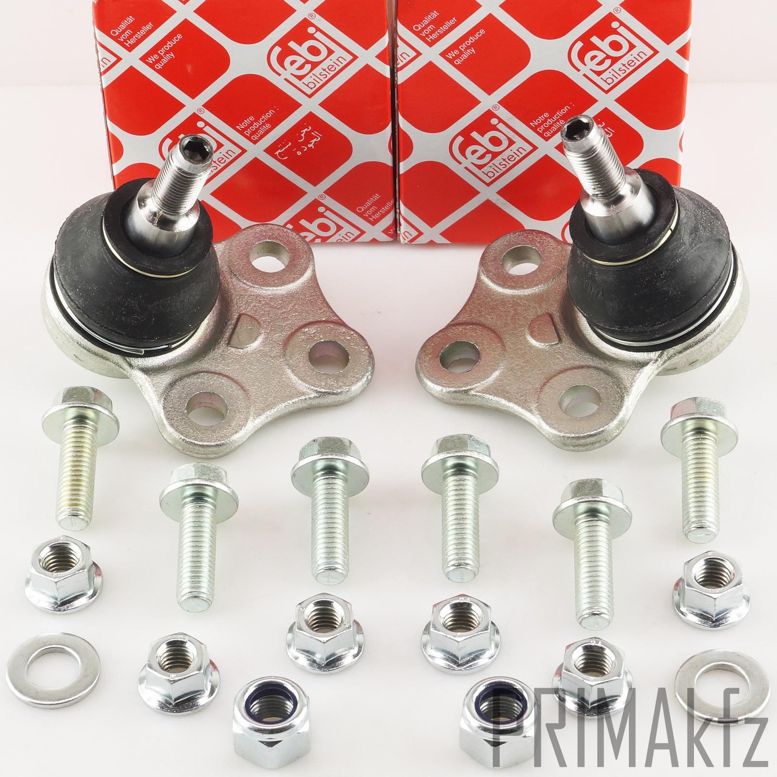 SCENIC 2 BJ 03 2x FEBI BILSTEIN TRAGGELENK VORNE UNTEN RENAULT MODUS BJ 04