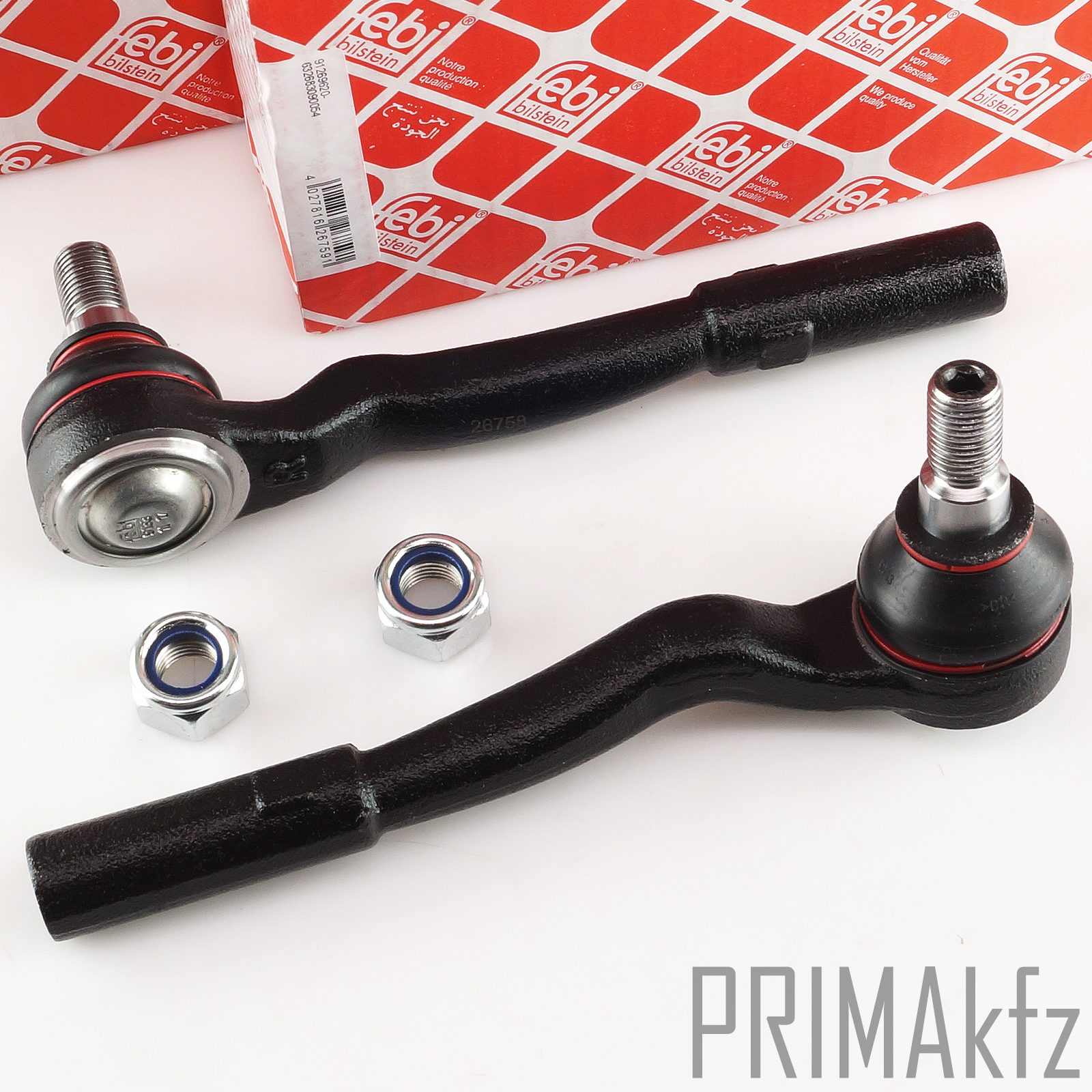 Spurstangenkopf für Lenkung Vorderachse FEBI BILSTEIN 26758
