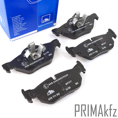 ATE Bremsensatz Hinten - Bremsscheiben + Beläge + Handbremse Für BMW 5er E60 & 6er E63/E64