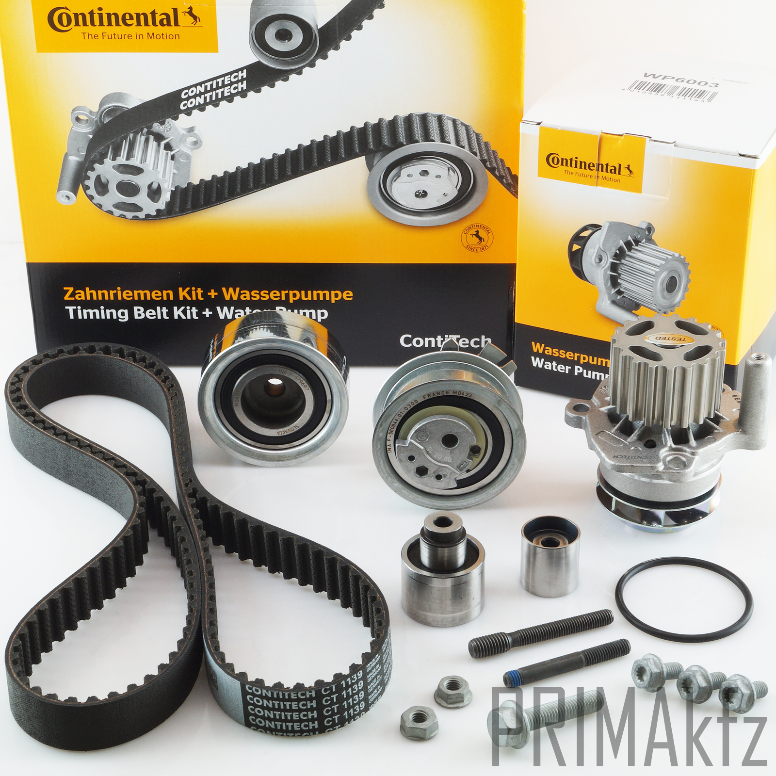 Conti CT1139WP2 Timing Belt Kit+Water Pump Audi A1 A3 Seat VW 1.6 2.0