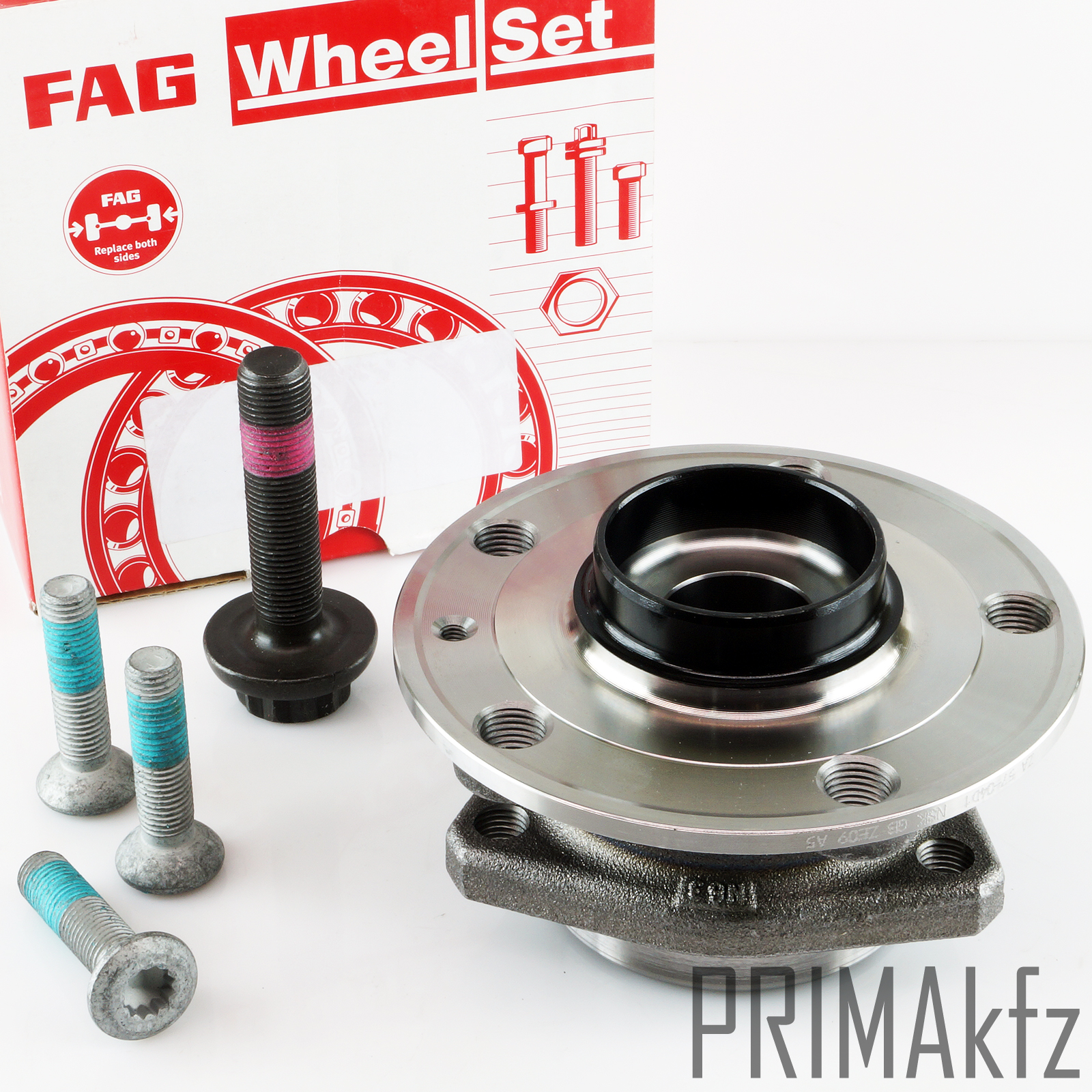 Gardens 713610990 Wheel Bearing Hub Front Axle AUDI a3 Seat Skoda VW ...