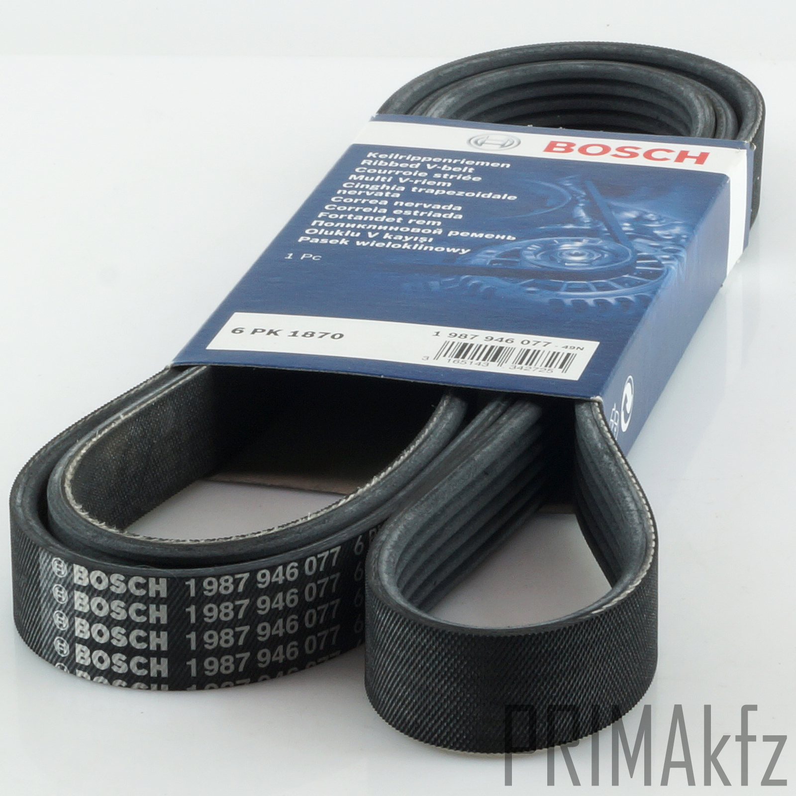Bosch 6PK1870 V-Ribbed Belt + Tensioner BMW E81 E87 E46 E83 E90 E91 | eBay