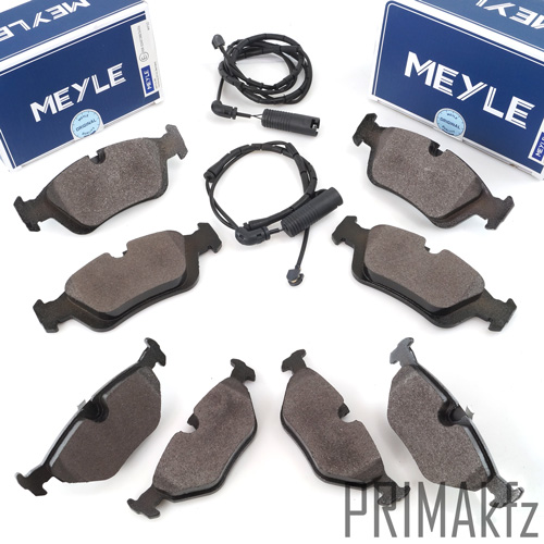 BMW 3er E46 WARNKONTAKT ORIGINAL MEYLE BREMSBELÄGE BREMSKLÖTZE VORNE