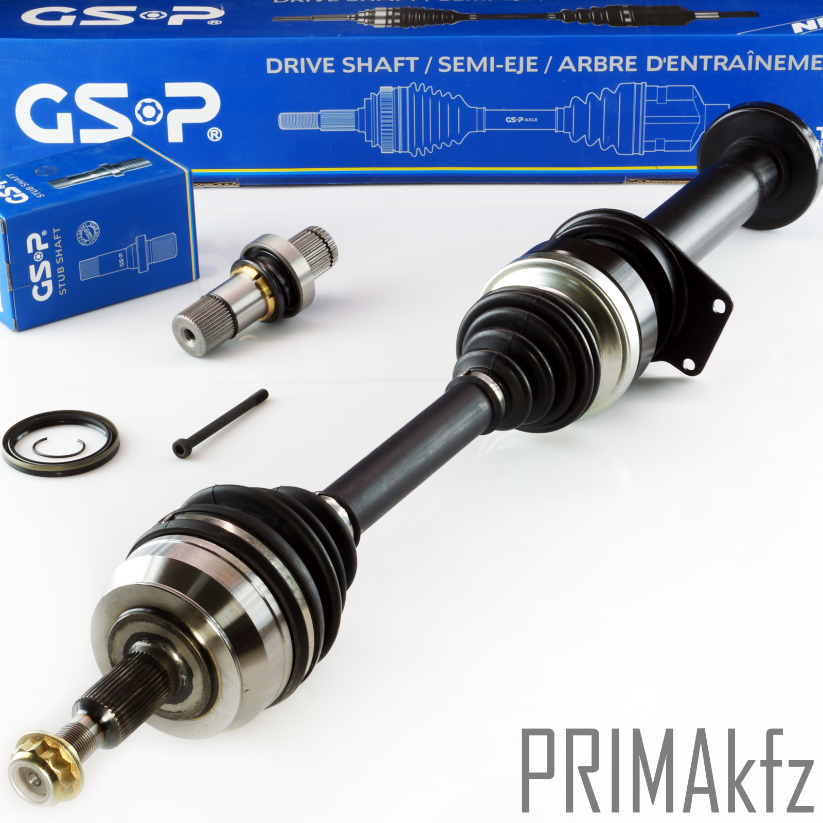 GSP Drive Shaft Driveshaft + Stub Shaft Front Right VW T5 Multivan V 2.